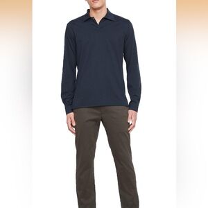NWT‎ VINCE PIMA COTTON LONGSLEEVE XS